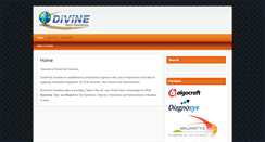 Desktop Screenshot of divinetechsolutions.com